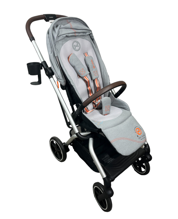 Shop Cybex Eezy S Twist2 Stroller, 2022, Lava Grey at Goodbuygears
