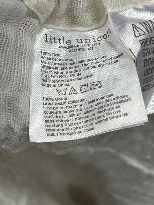 Shop Little Unicorn Cotton Muslin Fitted Crib Sheet, Tan Gingham at Goodbuygears