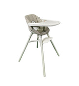 Shop Lalo The Chair with Cushion, Coconut, Leather Mono Coconut, White at Goodbuygears