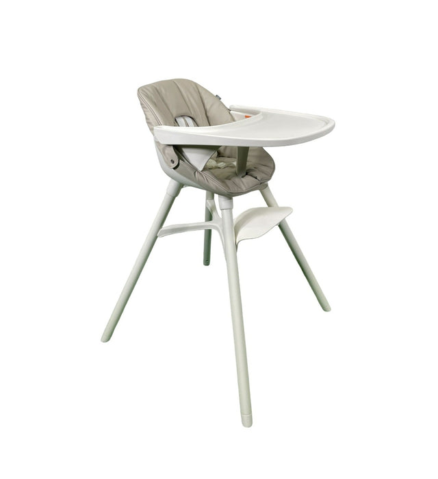 Shop Lalo The Chair with Cushion, Coconut, Leather Mono Coconut, White at Goodbuygears