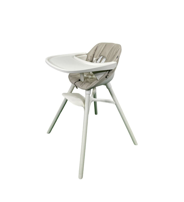 Shop Lalo The Chair with Cushion, Coconut, Leather Mono Coconut, White at Goodbuygears