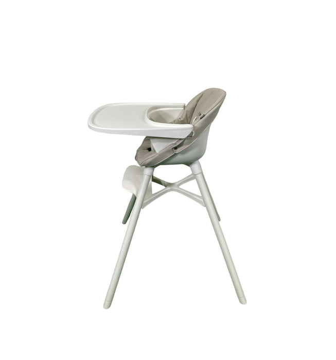 Shop Lalo The Chair with Cushion, Coconut, Leather Mono Coconut, White at Goodbuygears