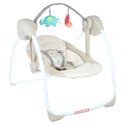 Shop Ingenuity Soothe N Delight Portable Swing, Cozy Kingdom at Goodbuygears