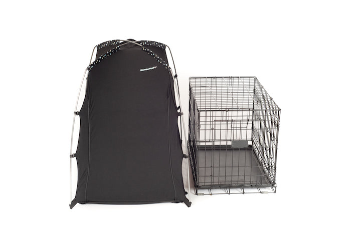 Shop SlumberPod Pet Crate Cover, Black at Goodbuygears