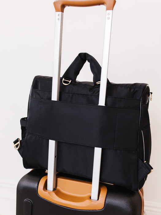 Shop JuJuBe Satchel Diaper Bag, Black at Goodbuygears