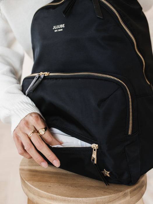 Shop JuJuBe Everyday Diaper Backpack, Black at Goodbuygears