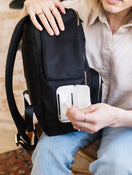 Shop JuJuBe Satchel Diaper Bag, Black at Goodbuygears