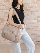 Shop JuJuBe Satchel Diaper Bag, Taupe at Goodbuygears