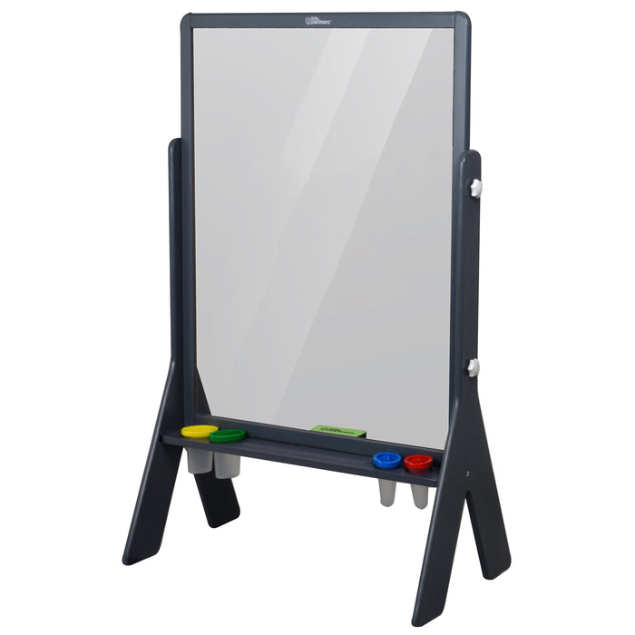 Shop Little Partners Peek-A-Boo Art Easel, Earl Grey at Goodbuygears