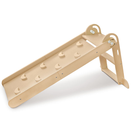 Shop Little Partners 2-in-1 Folding Learn 'N Slide, Natural at Goodbuygears