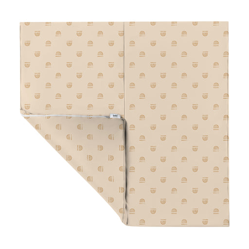 Shop Toki Mats Padded Play Mat, Rainbow Stamp in Cream Vegan Leather, Multiple Sizes at Goodbuygears