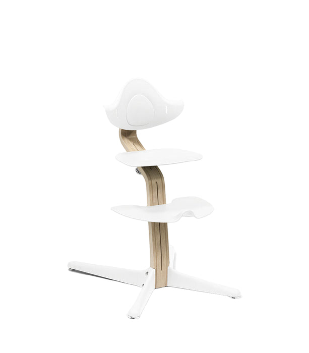 Shop Stokke Nomi Chair, White/Natural at Goodbuygears