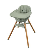 Shop Lalo The Chair with Cushion, Sage, Sage, Natural at Goodbuygears