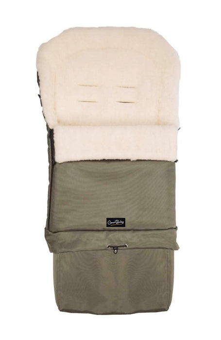 Shop Cover Baby Organic Wool Adjustable Footmuff, Olive at Goodbuygears