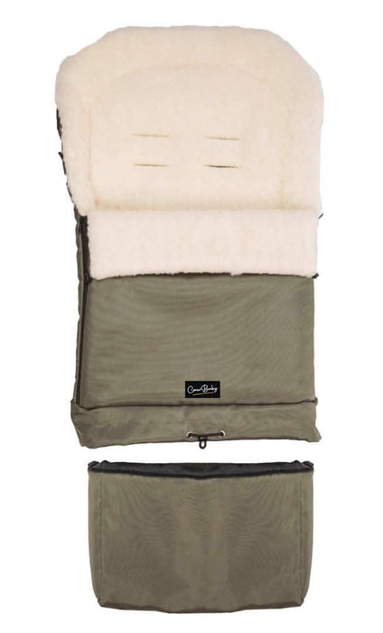 Shop Cover Baby Organic Wool Adjustable Footmuff, Olive at Goodbuygears