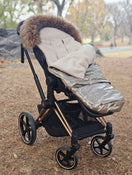 Shop Cover Baby Organic Premium Beige Wool Adjustable Footmuff, Pastel Gold at Goodbuygears