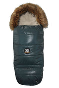 Shop Cover Baby Organic Premium Wool Adjustable Footmuff, Pastel Hunter Green at Goodbuygears