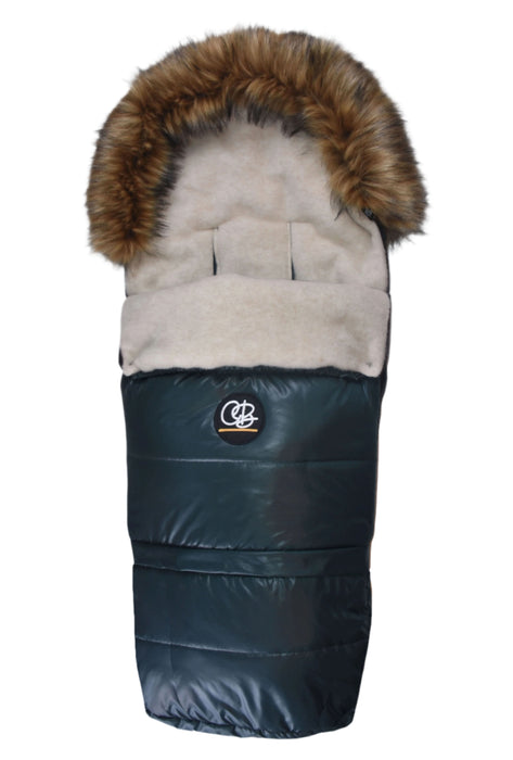 Shop Cover Baby Organic Premium Wool Adjustable Footmuff, Pastel Hunter Green at Goodbuygears