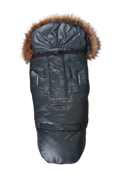 Shop Cover Baby Organic Premium Wool Adjustable Footmuff, Pastel Hunter Green at Goodbuygears