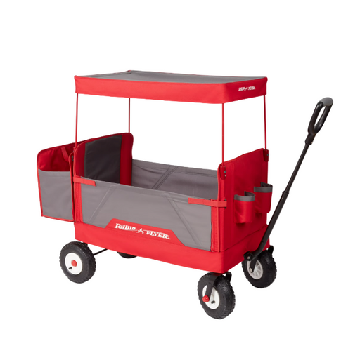 Shop Radio Flyer 3-in-1 All-Terrain Wagon with Canopy( 3927), Red st Goodbuygears