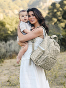 Shop Sazan + JuJuBe Classic Diaper Backpack, Paisley Floral at Goodbuygears