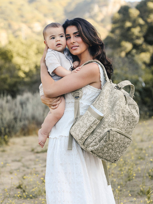 Shop Sazan + JuJuBe Classic Diaper Backpack, Paisley Floral at Goodbuygears