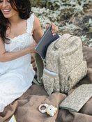 Shop Sazan + JuJuBe Classic Diaper Backpack, Paisley Floral at Goodbuygears