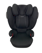 Shop Cybex Solution B2-Fix + Lux Booster, Volcano Black, 2022 at Goodbuygears
