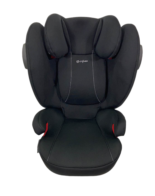 Shop Cybex Solution B2-Fix + Lux Booster, Volcano Black, 2022 at Goodbuygears