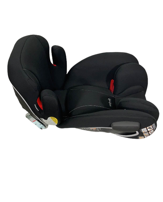 Shop Cybex Solution B2-Fix + Lux Booster, Volcano Black, 2022 at Goodbuygears