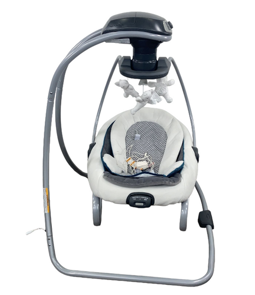 Shop Graco Duet Soothe Swing & Rocker, Sapphire at Goodbuygears
