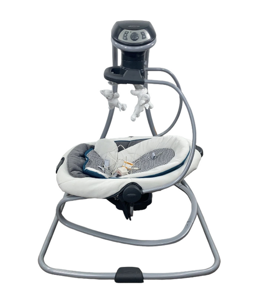 Shop Graco Duet Soothe Swing & Rocker, Sapphire at Goodbuygears