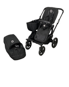 Shop Bugaboo Donkey 5 Mono Stroller, Black, 2023, Midnight Black, without Canopy at Goodbuygears