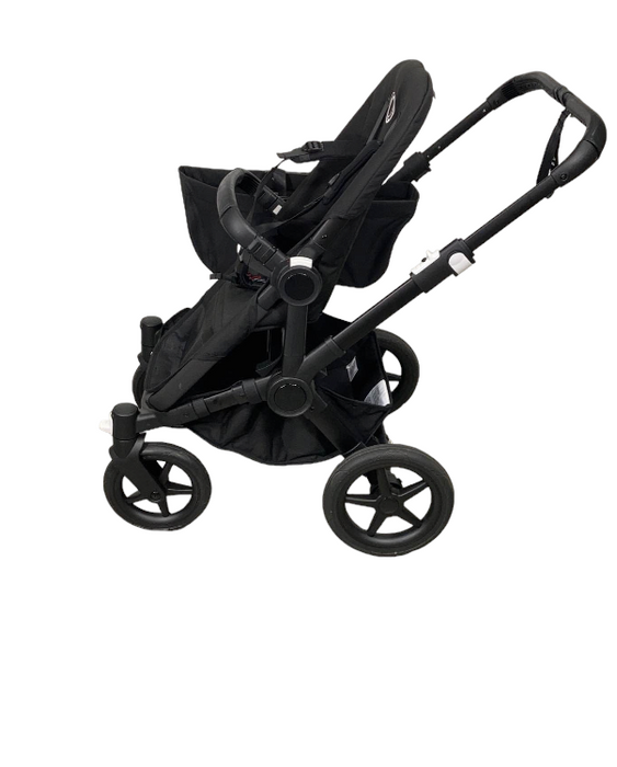Shop Bugaboo Donkey 5 Mono Stroller, Black, 2023, Midnight Black, without Canopy at Goodbuygears