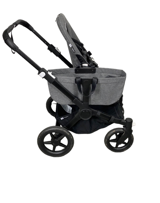 Shop Bugaboo Donkey 5 Stroller Mono, Grey Melange, Black, 2023 at Goodbuygears