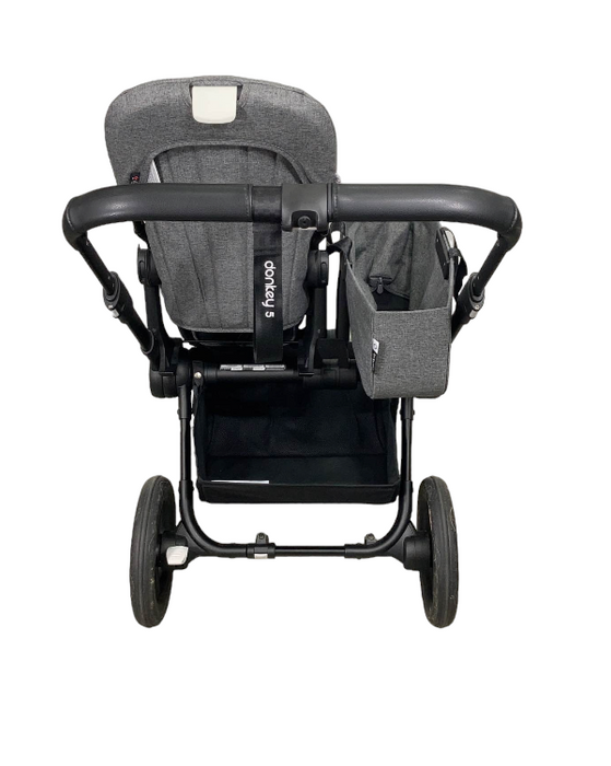 Shop Bugaboo Donkey 5 Stroller Mono, Grey Melange, Black, 2023 at Goodbuygears