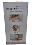 Shop Baby Delight Snuggle Nest Organic Lounger, Organic Oat at Goodbuygears