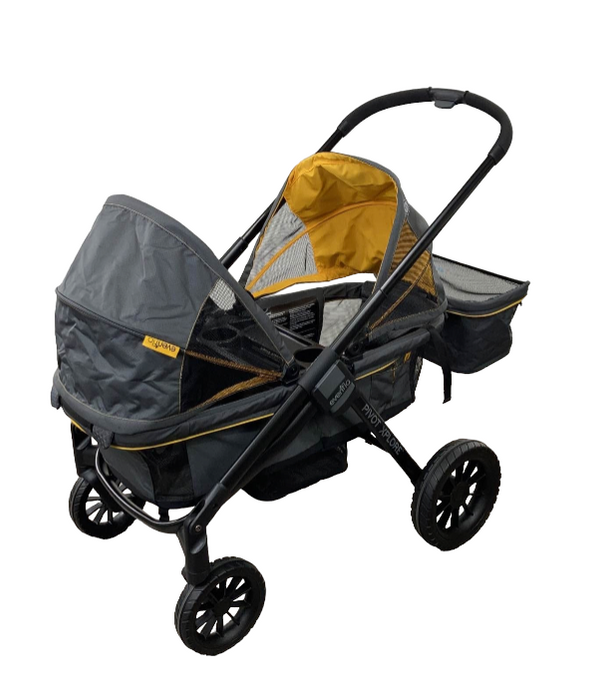 Evenflo Pivot Xplore All-Terrain Double Stroller Wagon, 2019, Adventurer Grey