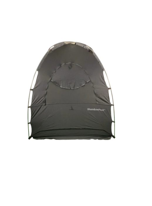Shop SlumberPod 3.0 Sleep Canopy with Fan, Black with Gray Accents at Goodbuygears