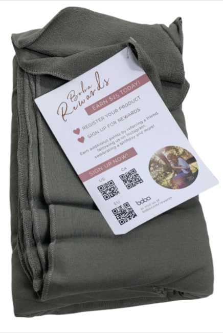 Shop Boba Baby Wrap Carrier, Grey at Goodbuygears