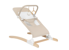 Shop Baby Delight Heirloom Aspen Wood Bouncer, Organic Oat at Goodbuygears