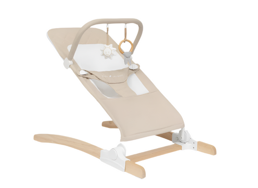 Shop Baby Delight Heirloom Aspen Wood Bouncer, Organic Oat at Goodbuygears