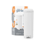 Shop Diaper Genie Platinum Diaper Pail, White at Goodbuygears