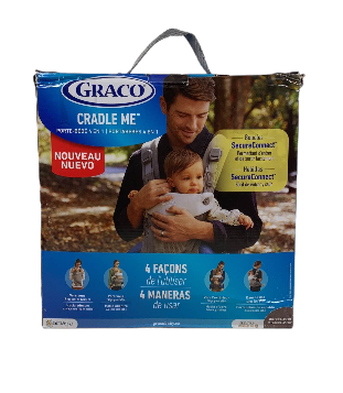 Graco Cradle Me 4-in-1 Baby Carrier, Mineral Gray