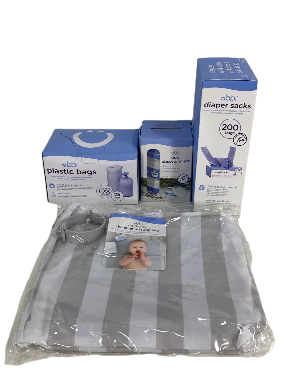 Shop Ubbi Diaper Pail Value Gift Set, Grey at Goodbuygears