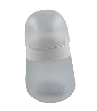 Shop Nanobébé Flexy Silicone Baby Bottle, White, 9oz at Goodbuygears