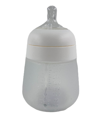 Shop Nanobébé Flexy Silicone Baby Bottle, White, 9oz at Goodbuygears
