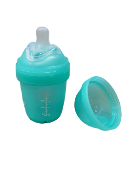 Shop Herobility Wide-Neck Baby Bottle, 0+ month, Blue, 1 Count at Goodbuygears