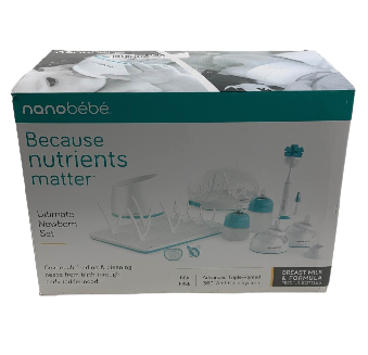 Nanobébé Newborn Gift Set, Teal