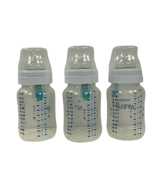 Philips Avent Anti-Colic Bottles With AirFree Vent, Clear, 3 Pack, 9oz